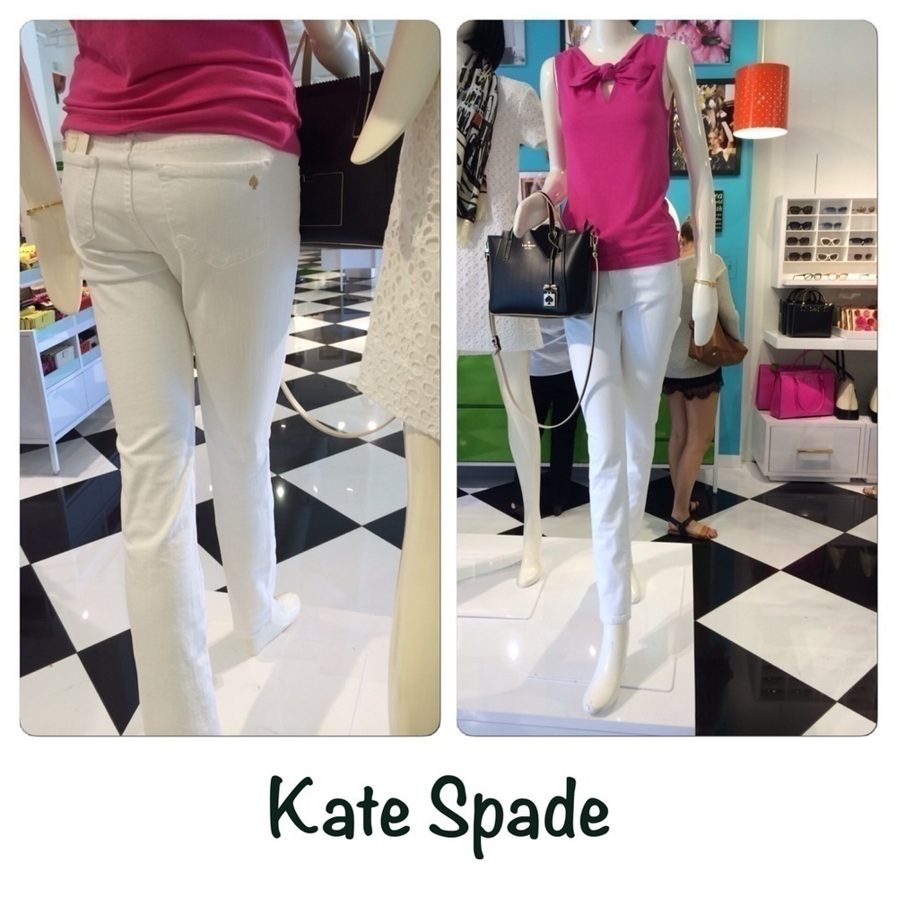 New - white street jean by Kate Spade - Picture 1 of 4